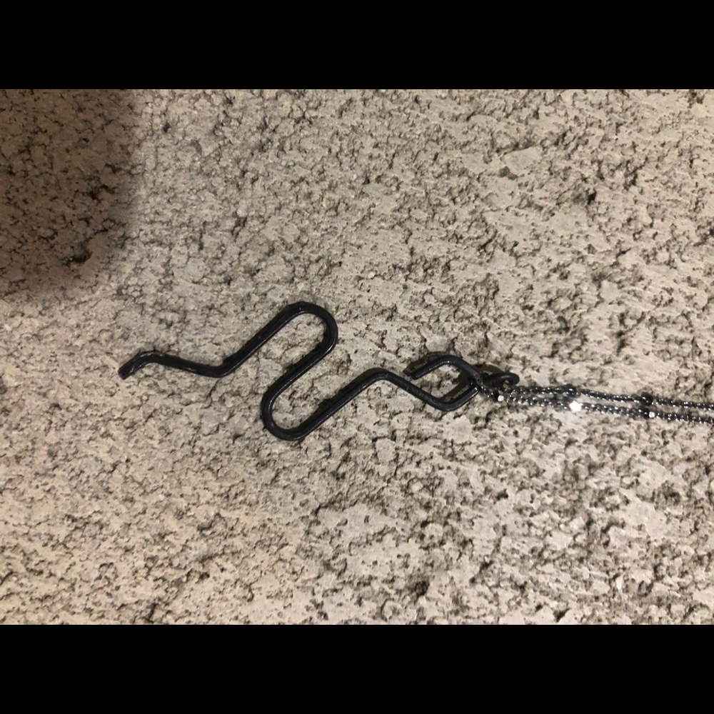 Sarah Briggs Black Max Snake Necklace